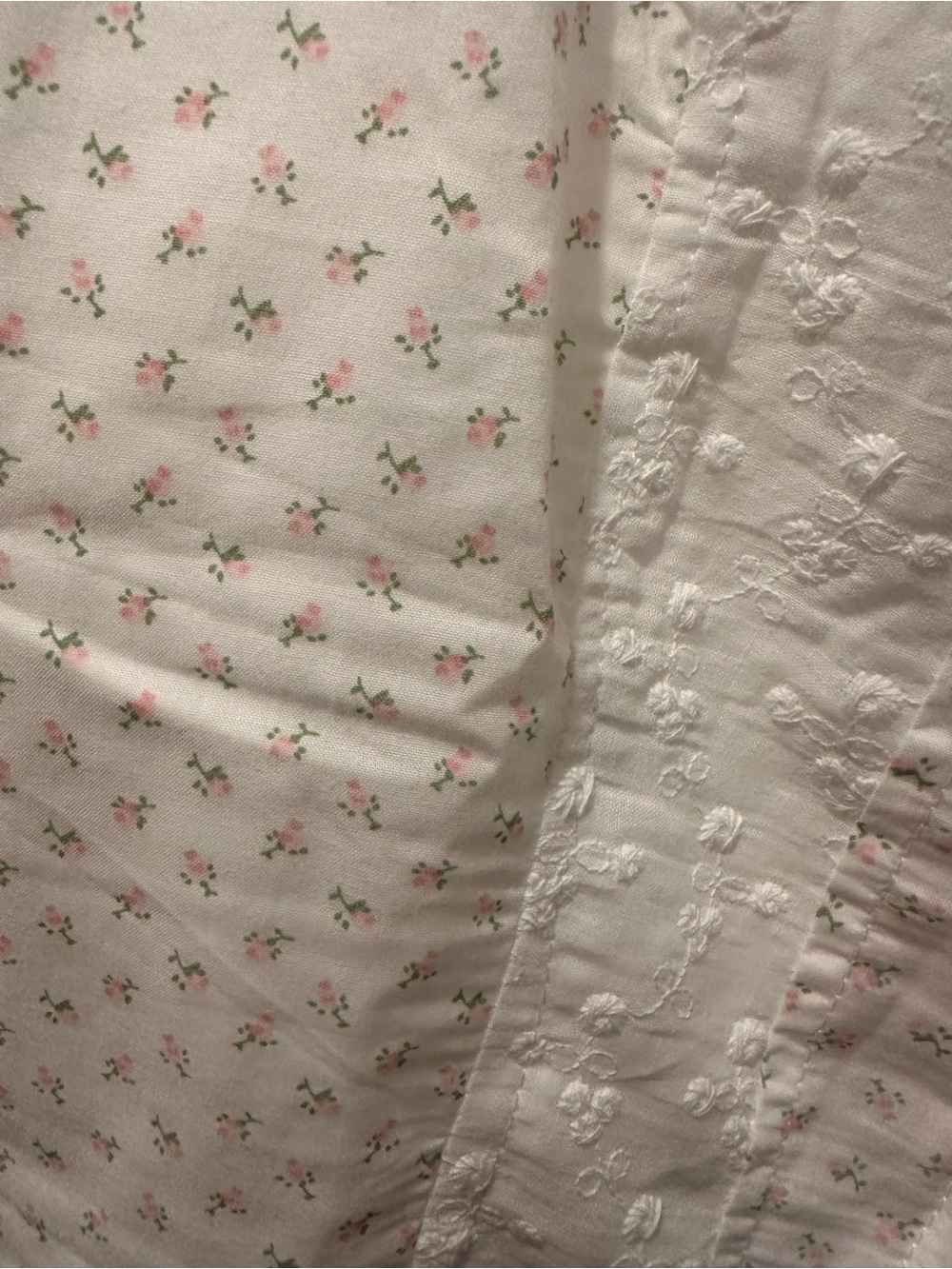 Altar'd State White Corset Floral Spaghetti-Strap Crop Top - Picture 3 of 6